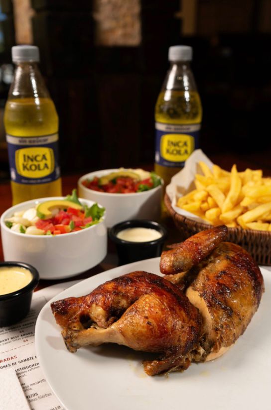 1/2 Pollo a la Leña
